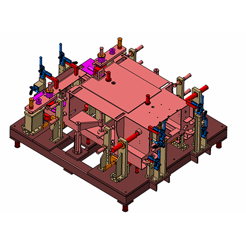 Manual Tack Welding Fixture